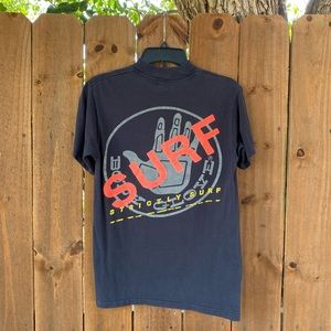 Vintage 80s Body Glove Surf T-shirt Size s-M